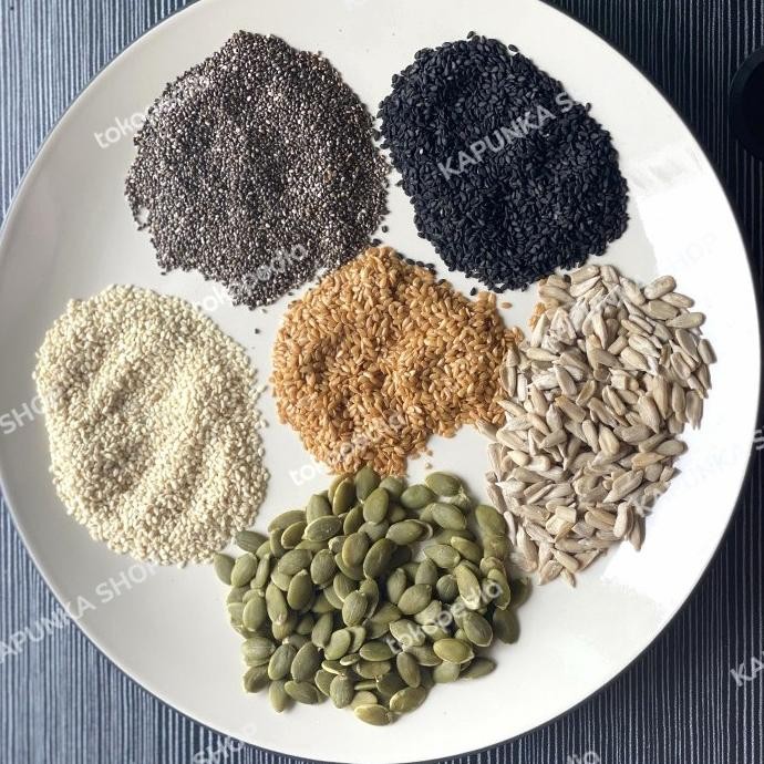 

Murah Mix Seed Essential 1Kg/ Mix Six Seed 1Kg