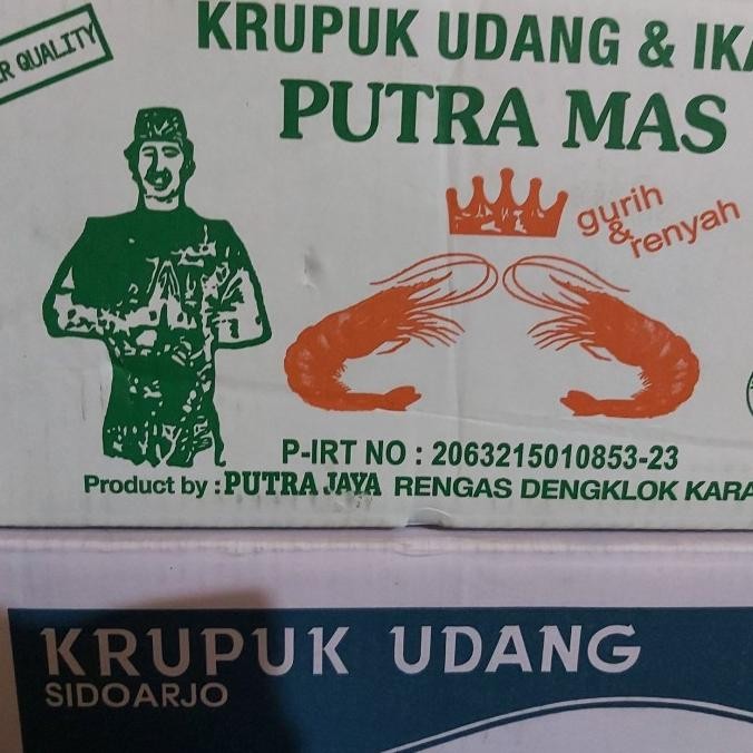 

Promo Krupuk Udang Putra Mas Netto 5Kg (Dus)