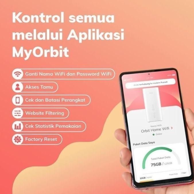 Murah Orbit Star Lite Telkomsel Modem WiFi 4G HKM 0126 / HKM0126 Non COD