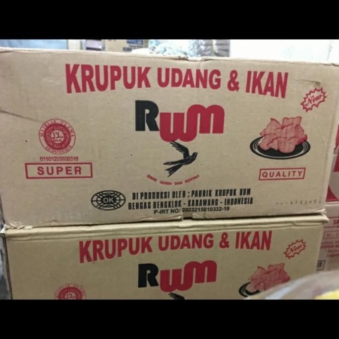

Grosir Kerupuk Udang Gondang Walet Super 1 Dus Isi 6 Kg (Grab&Gojek Only)