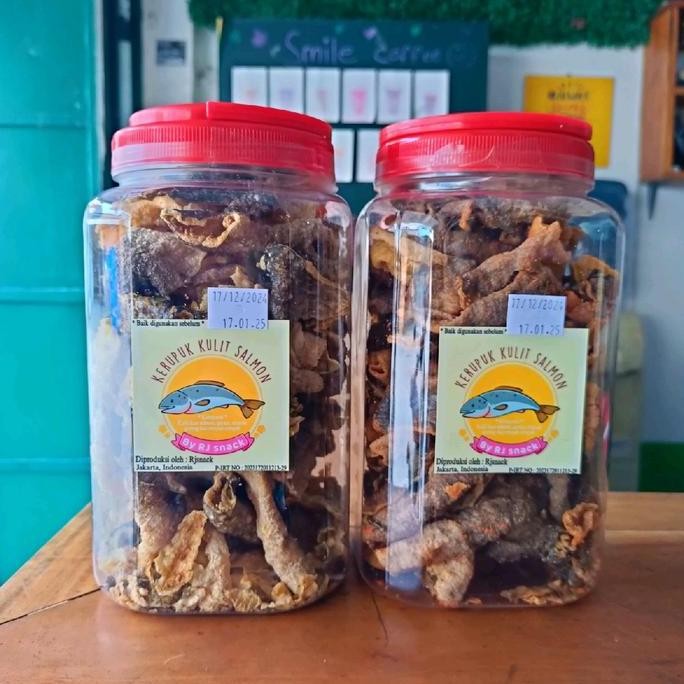 

Murah Paket Combat 2 Kerupuk Kulit Ikan Salmon Varian Rasa Original Dan Balado Kemasan Toples Jumbo 250Gr Cemilan Kekinian Enak Crunchy Sehat Food Snack Merah Pedas