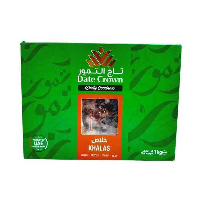 

Date Crown Khalas 1 kg Kurma Khalas food snacks makanan cemilan