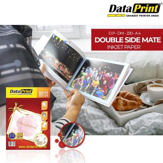 

Data Print Double Side Matte Inkjet Paper A4 220Gr Berkualitas Terbaru