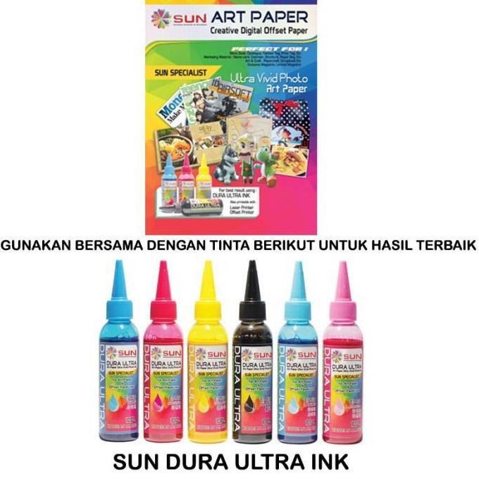 

Sun Art Paper 100, 120, 150, 210, 230, 260 Gsm A3 Terbaru