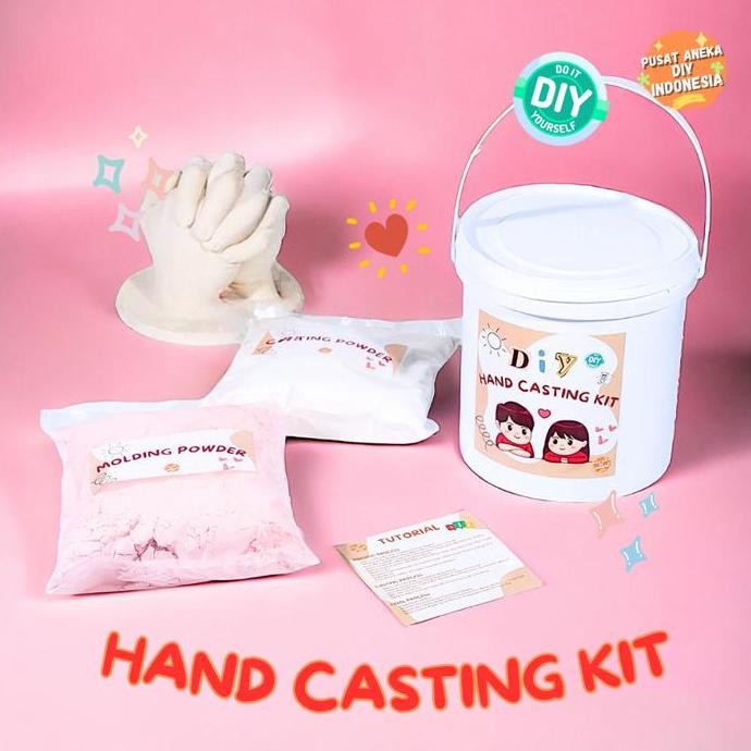 

DIY Hand Casting Kit 1 Set Boyfriend Girlfriend Couple | Cetakan Patung Tangan Pasangan Keluarga Sahabat