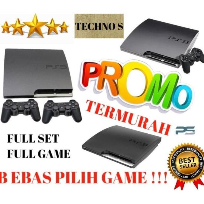 PS3 SLIM CFW 160GB - PLAYSTATION 3 CFW MULTIMAN 160 GB STOK TERBATAS