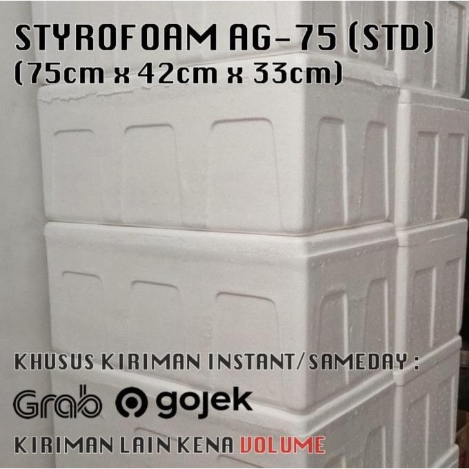 

Sterofoam Sterofom Box Ag 75 Standard (75 X 42 X 33 Cm) Promo