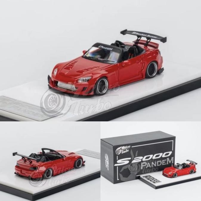 Sale Micro Turbo S2000 Pandem Red Diecast Micro Turbo S2000 Pandem Red