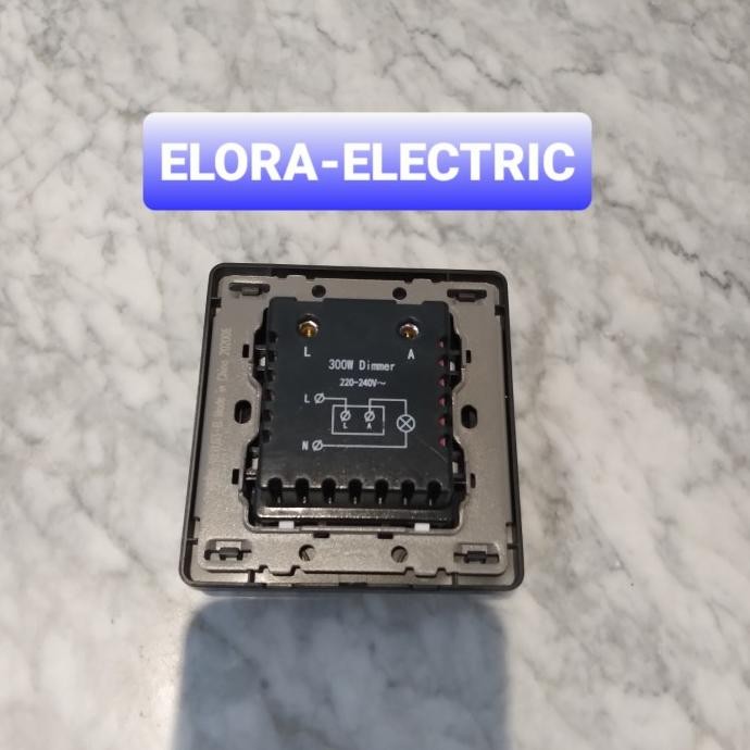 Spesial Saklar Nero Dimmer Lampu 300Watt 300W Titanium Black V11L63B