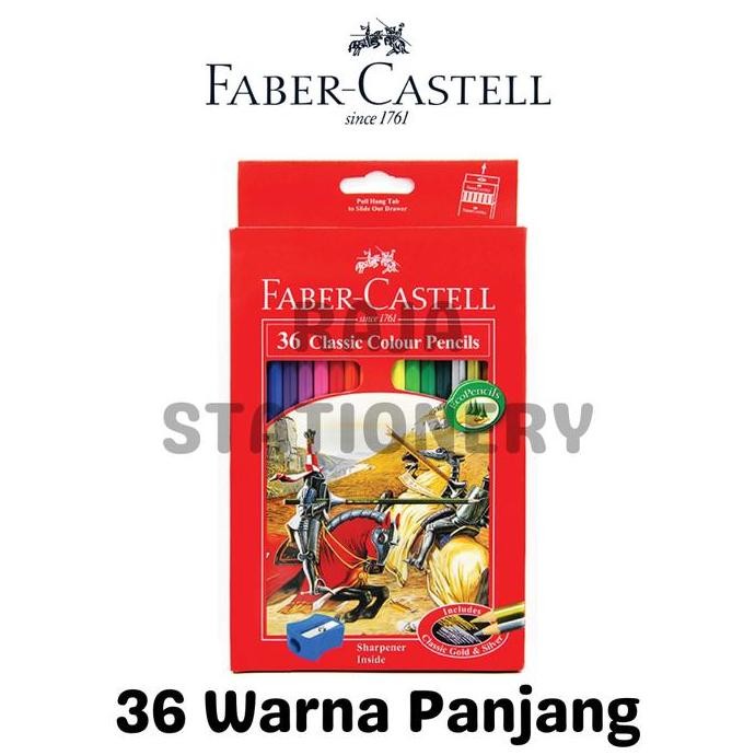 

Terbaru Faber Castell 36 Classic Colour Pencil 36 Colours / Pensil Warna Faber Castell 36 Warna Klasik