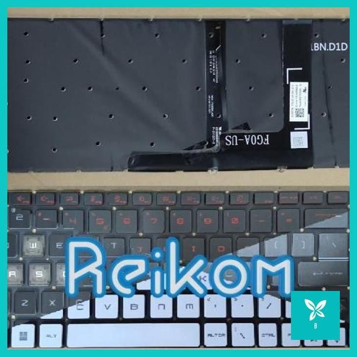 | RKM | Keyboard MSI Katana GF66 11uc 11ud 11ue 12ud GF76 12uc 12ue
