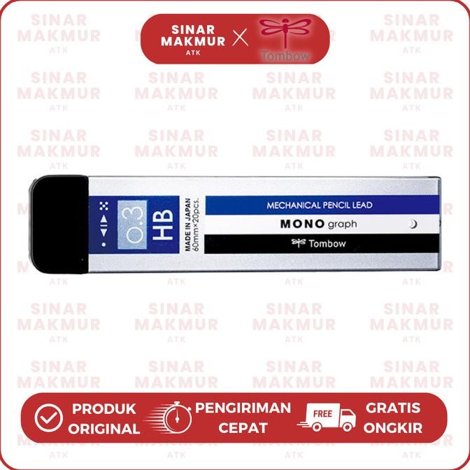 

Terbaru Refill Mechanical Pencil / Isi Pensil Mekanik 0.3 TOMBOW (TUBE)