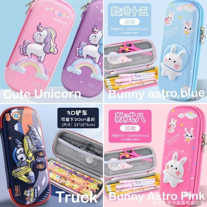 

Terbaru KOTAK TEMPAT PENSIL ANAK SMIGGLE 3D ANIMAL UNICORN PONY CAR ZOO BUNNY
