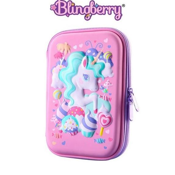 

Terbaru Kotak Pensil 3D Timbul Unicorn Lollypop Banyak Sekat Tempat Pensil Anak Perempuan Pencil Case Waterproof Blingberry Hadiah ulang tahun anak perempuan Stationery