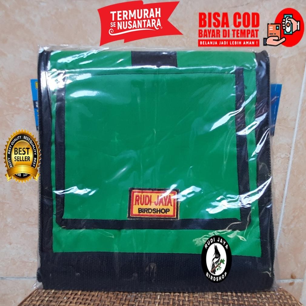 Fsd-34 Tas Kandang Untul Untulan Slempang Jinjing Lubang Angin Sangkar Burung Pleci Hewan Kecil Hams