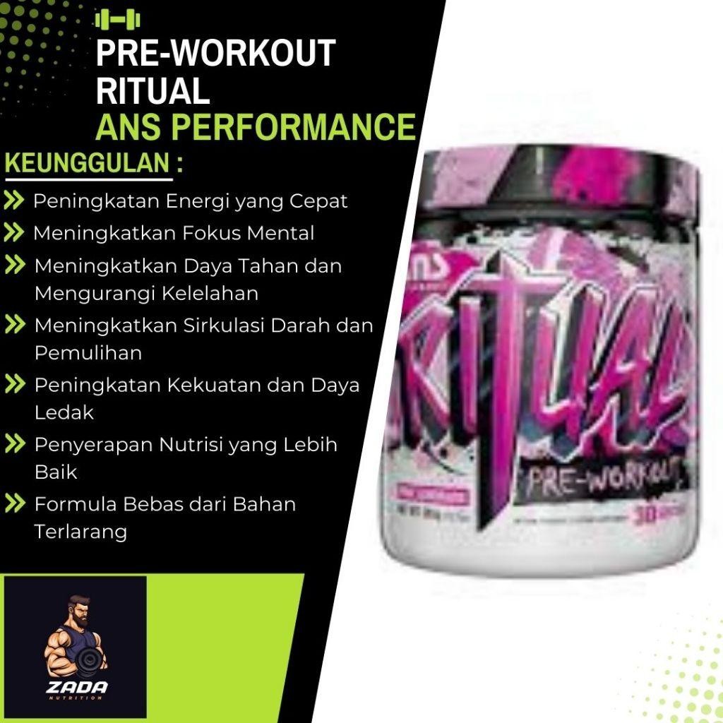 Ans Performance Ritual 350Gr (30 Serv) Pwo Pre-Workout