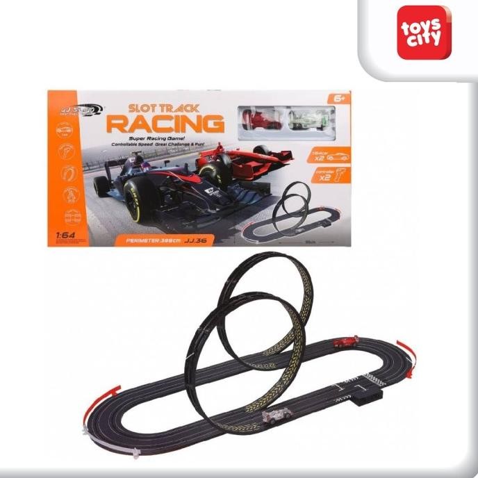 Slot Track Racing Mainan RC Track Playset Mobil