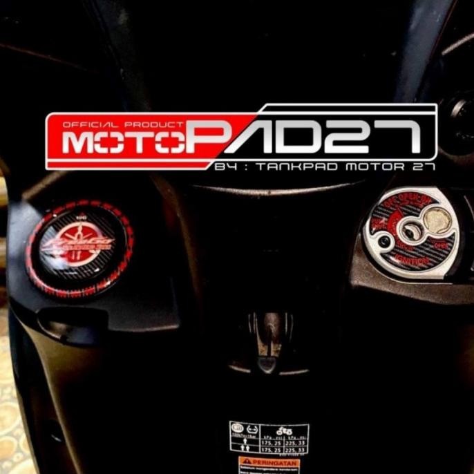 STIKER FUELPAD KEYPAD RESIN TIMBUL YAMAHA FREEGO STOK TERBATAS