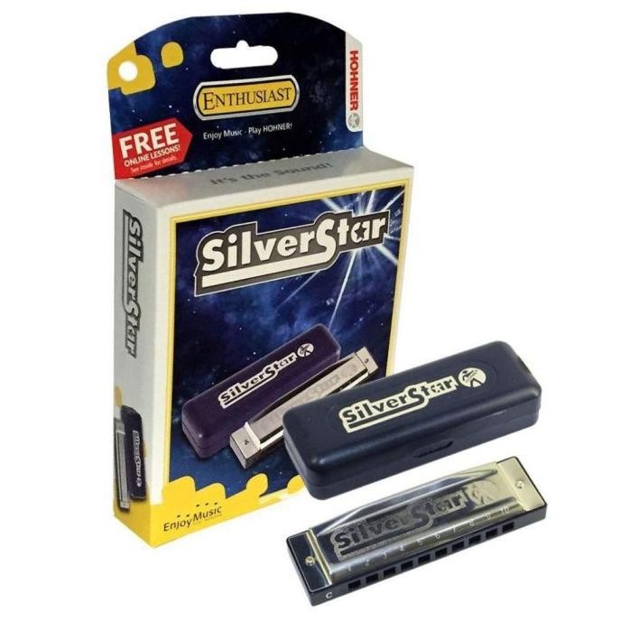 Diskon Harmonika Diatonic Hohner Silver Star