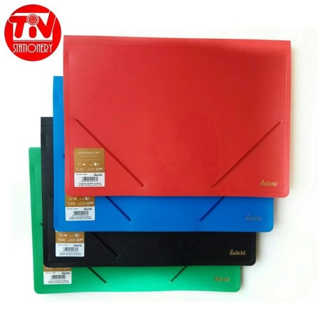 

Diskon! Map Harmonika / Expanding File Daiichi Classics FC / F4 (5 pockets)