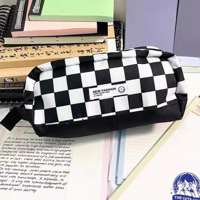 

Terbaru Kotak Pensil/Zipper Pencil Case Pouch Pensil Tempat Alat Tulis
