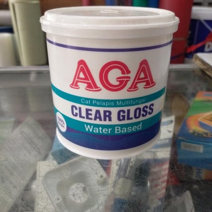Baru Aga pelapis cat. clear gloss. aga pelapis clear untuk lukisan, mebel