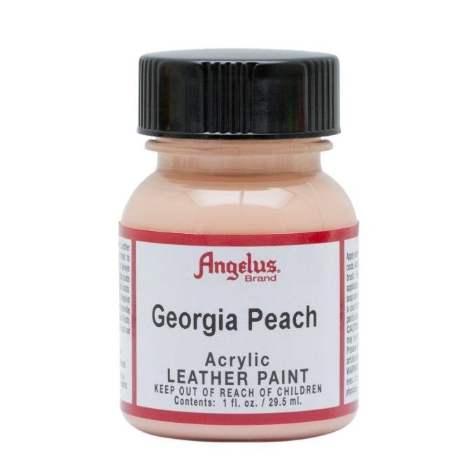

BEBAS ONGKIR - Angelus Georgia Peach Acrylic Leather Paint Cat Bahan Kulit 1 Oz 29ML
