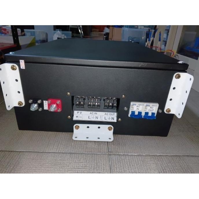 Diskon Inverter Hybrid Rackmount 6000W 48V Rackmount Rack Mount Lf Lengkap Lvd Lengkap Ats 6Kw Inver