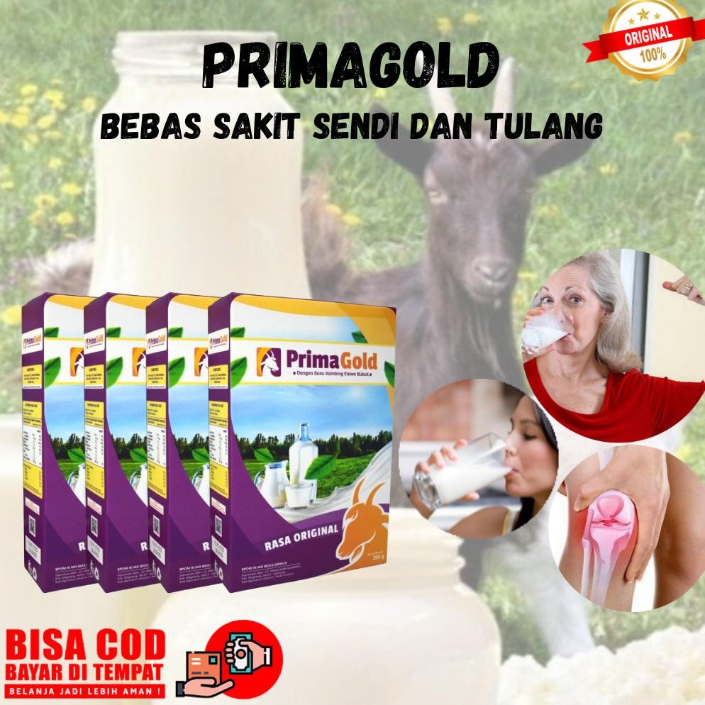 

4 BOX PRIMAGOLD SUSU KAMBING ETAWA MENGATASI MAAG PENCERNAAN MENINGKATKAN SISTEM IMUN