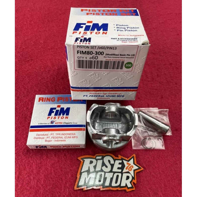 Piston Fim 60 Pen 13 Mentah