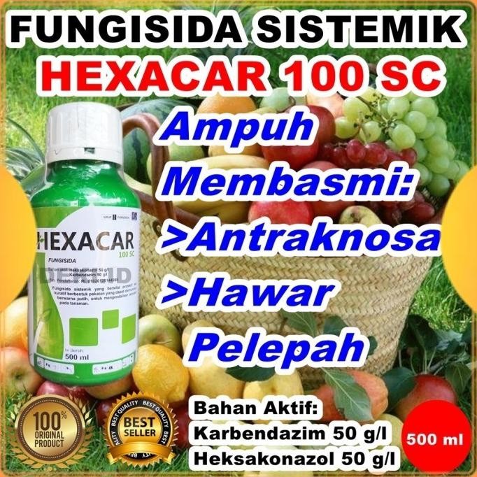 Hexacar 500 ml Fungisida Sistemik Heksakonazol Karbendazim