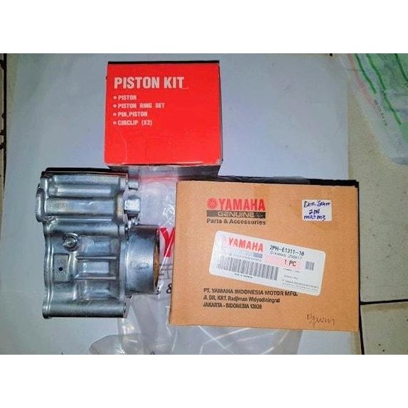Blok Seher & Blok Mesin Mio M3 Set Piston Original Yamaha