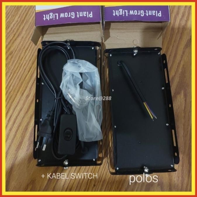 Growlight LED Lampu Sorot UV Hidroponik Full Spectrum Tanaman Tumbuhan Bunga Fotosintesis UV-B