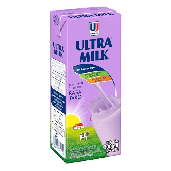ULTRA UHT MILK TARO  200 ML - SUSU