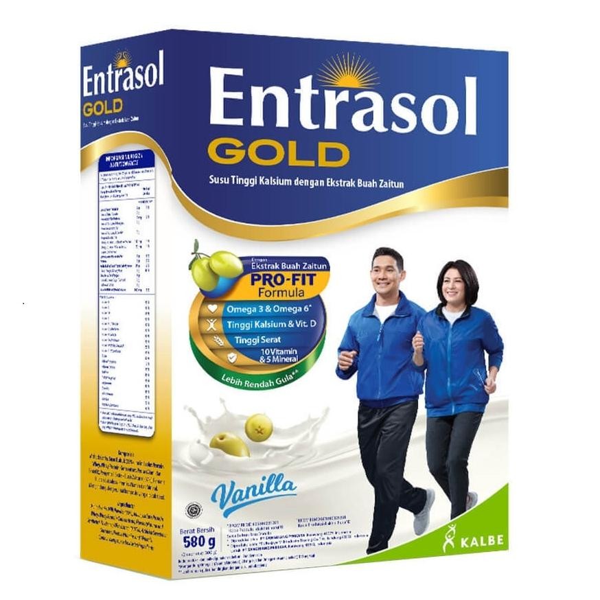 

ENTRASOL GOLD SUSU TINGGI KALSIUM UNTUK USIA DI ATAS 50 TAHUN