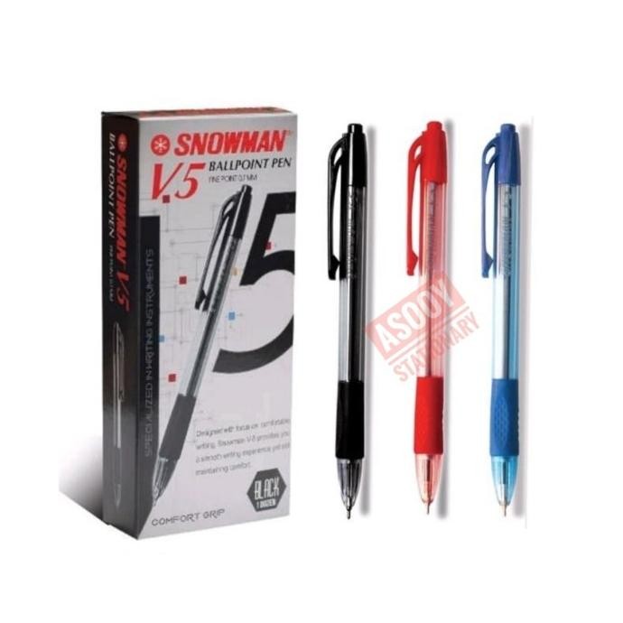 

Tersedia Pulpen Snowman V5 (12 Buah)