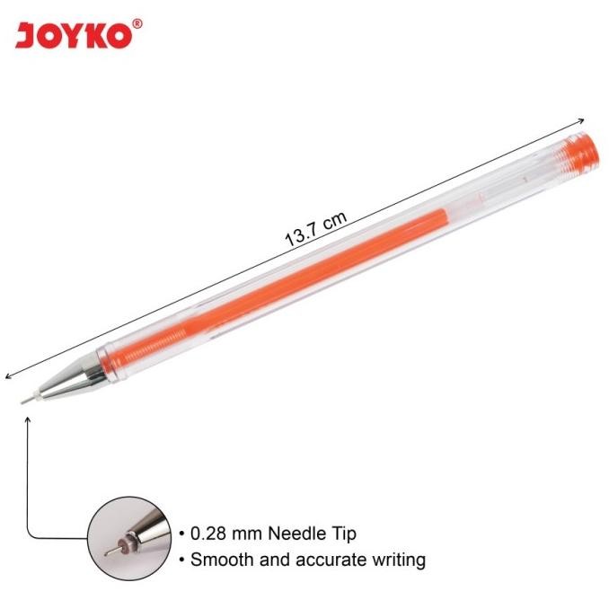

Tersedia Color Gel Pen Pulpen Pena Joyko Gpc-325 Itech3 1 Set 8 Warna 0.28 Mm