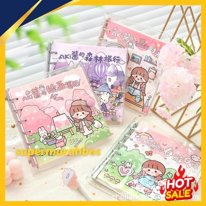 

PAOPAO BUKU RING AKICHAN VER KOTAK CUTE ISI 80 LEMBAR IMPORT BEST DEAL !!
