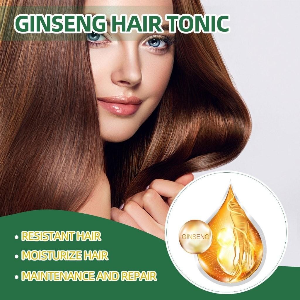 Ouhoe Hair Tonic Ginseng 100Ml Ginseng Hair Growth Serum Ginseng Hair Tonic Hair Care Penumbuh Rambu