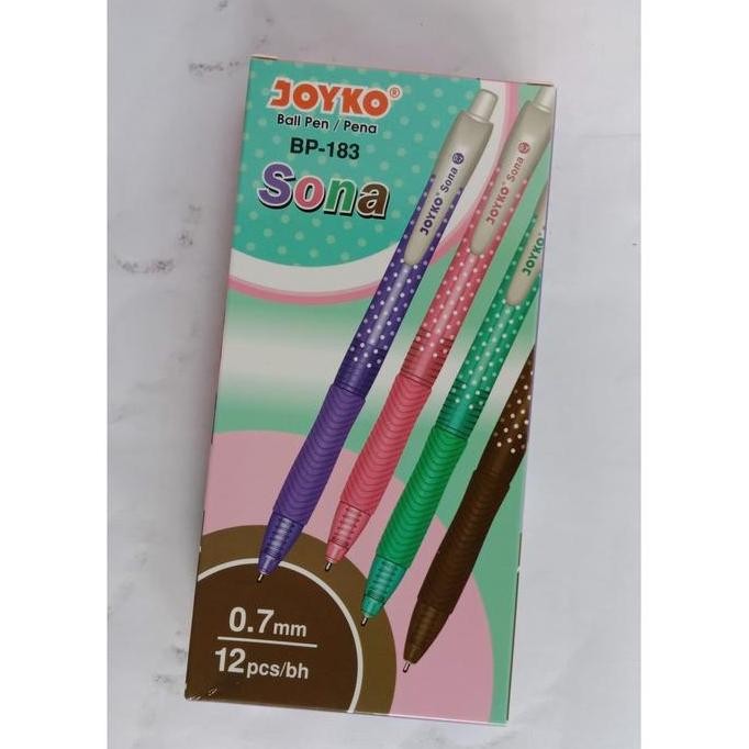 

Tersedia Pulpen Joyko Polkadot Sona Bp-183