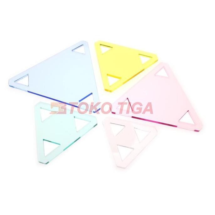 

siap kirim quilting template / penggaris patchwork -segitiga / triangle - rn-5530