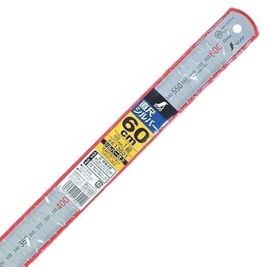 

siap kirim shinwa penggaris 60 cm stainless steel rule hard chrome jis 13021