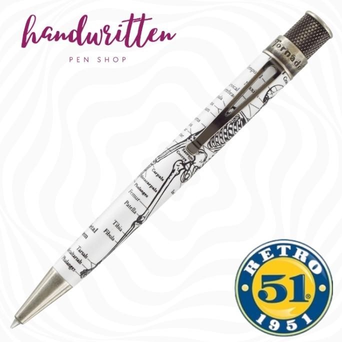 

Tersedia Retro 51 Dr. Gray Tornado Rollerball Ballpoint Pen / Pulpen