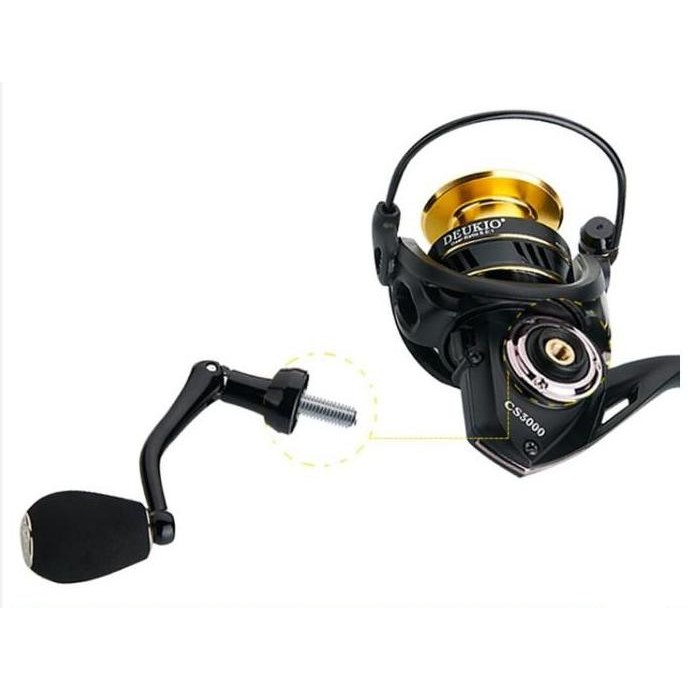 Reel Pancing Power Handle Deukio Cs1000-7000 Spool Metal Co