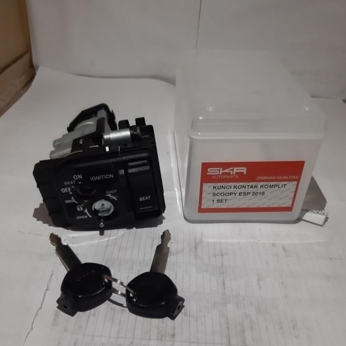 KUNCI KONTAK ASSY KOMPLIT SCOOPY SCOPY ESP 2018 HIGH QUALITY