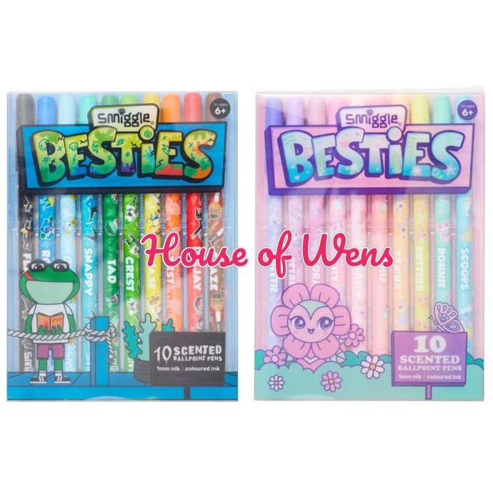 

Tersedia Smiggle Besties Pen Pack Original - Pulpen Smiggle Original
