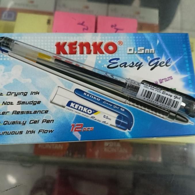 

Tersedia Pulpen Easy Gel Per Lusin Htm&Biru