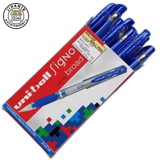 

Tersedia Pulpen Gel 1.0 Uni Ball Signo Um-153 / Gel Pen Uniball Signo Um-153
