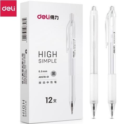 

Tersedia Gel Pen Pulpen Gel Retractable Tinta Hitam 0.5Mm / Pack Isi 12 Pcs