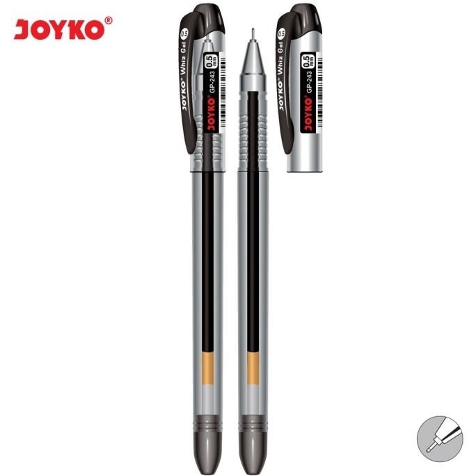 

Tersedia Gel Pen Pulpen Pena Joyko Gp-243 Whiz Gel 0.5 Mm 1 Box 12 Pcs(1 Lusin)
